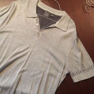 Men’s Grey Armani Polo